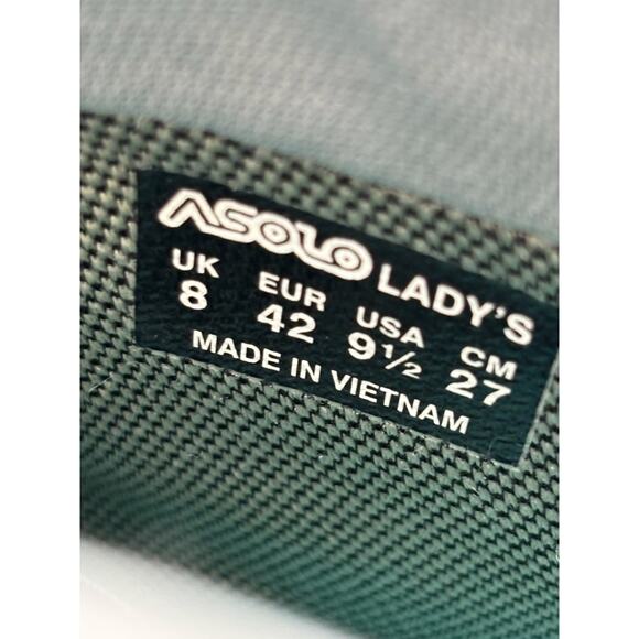 ASOLO LANDSCAPE GV ML Women's NEW Hiking Boots Green US Size 9.5 NIB - Picture 10 of 11